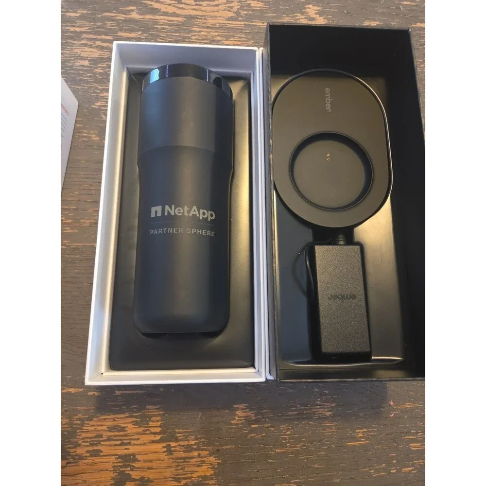 Ember Travel Mug 2+ 12oz Temperature Control Smart Heated Mug Black